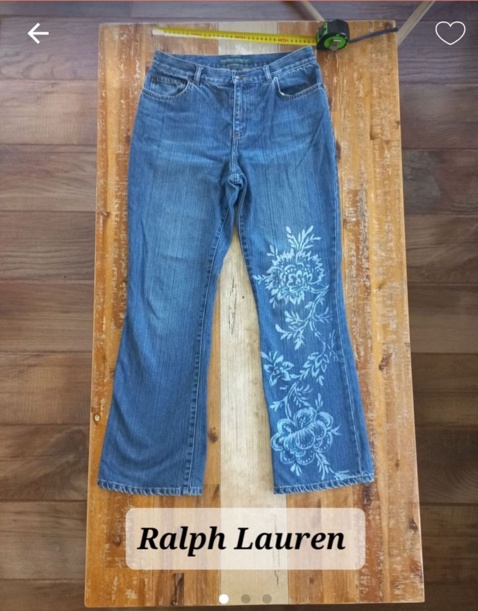 Women Gorgeous Ralph Lauren jeans 100 cotto Yaga SA