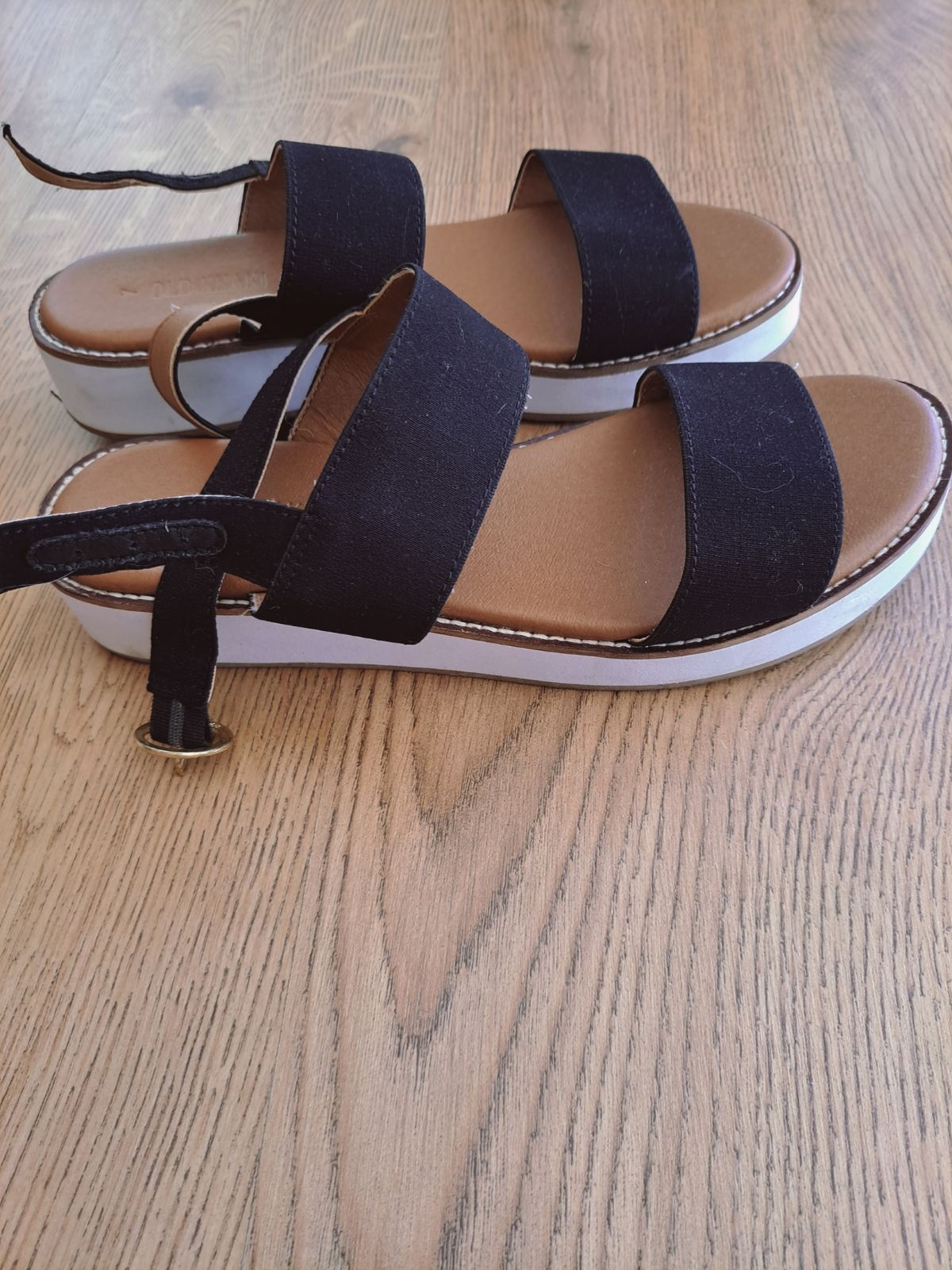 Khaki on sale sandals ladies