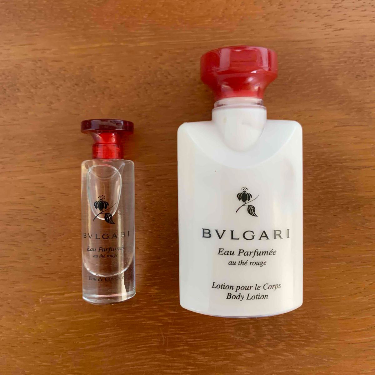 Bvlgari eau parfumee au the rouge body discount lotion