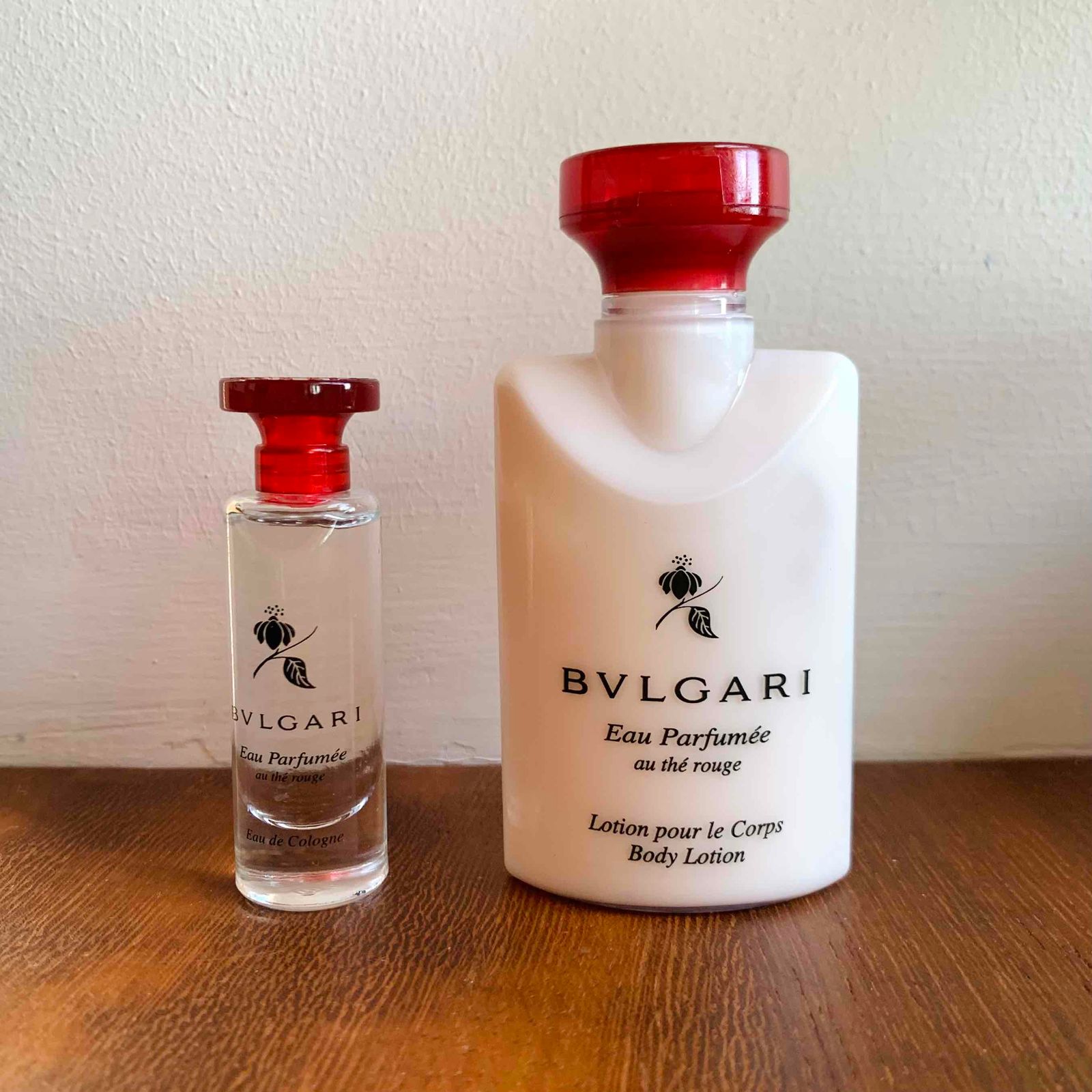 Bvlgari eau parfumee au hotsell the rouge body lotion