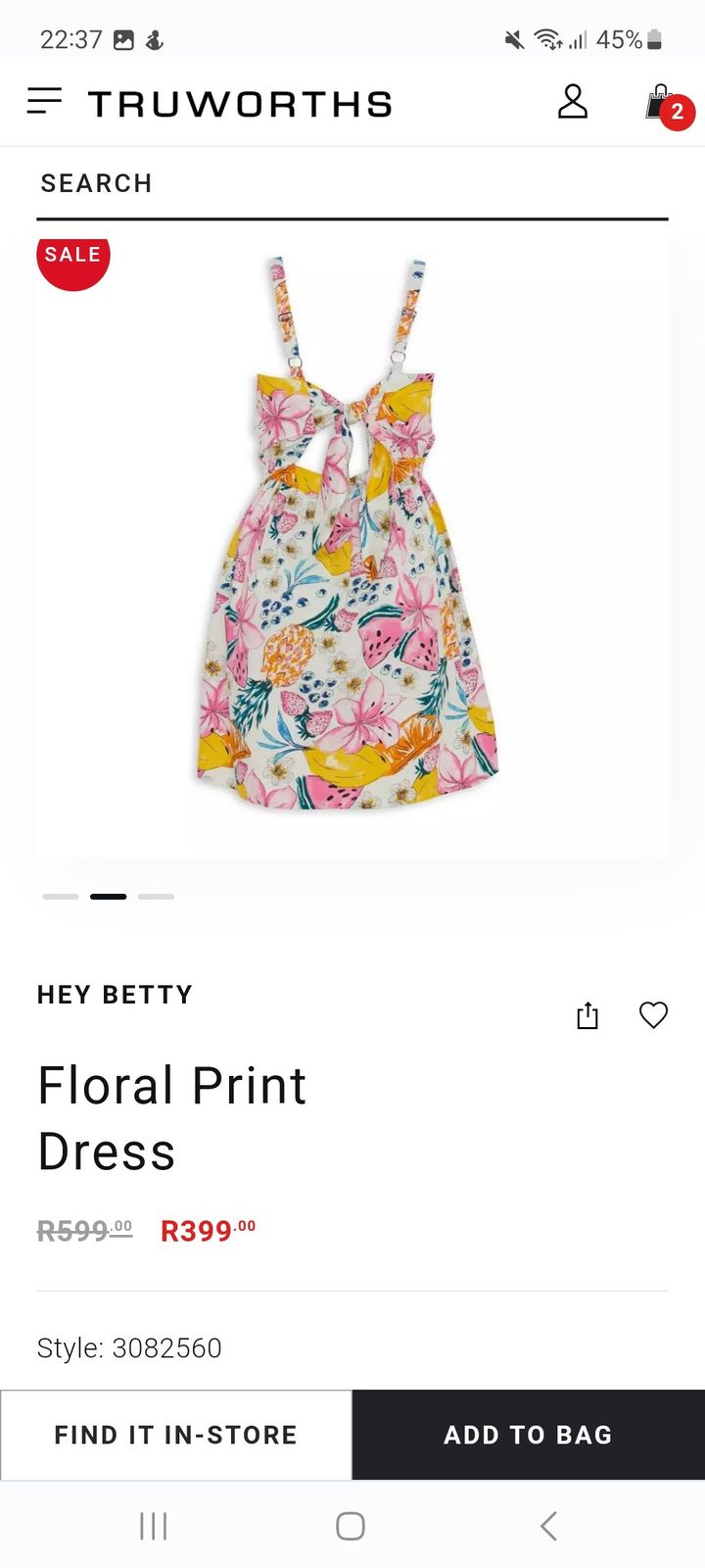 Truworths hey betty dresses sale