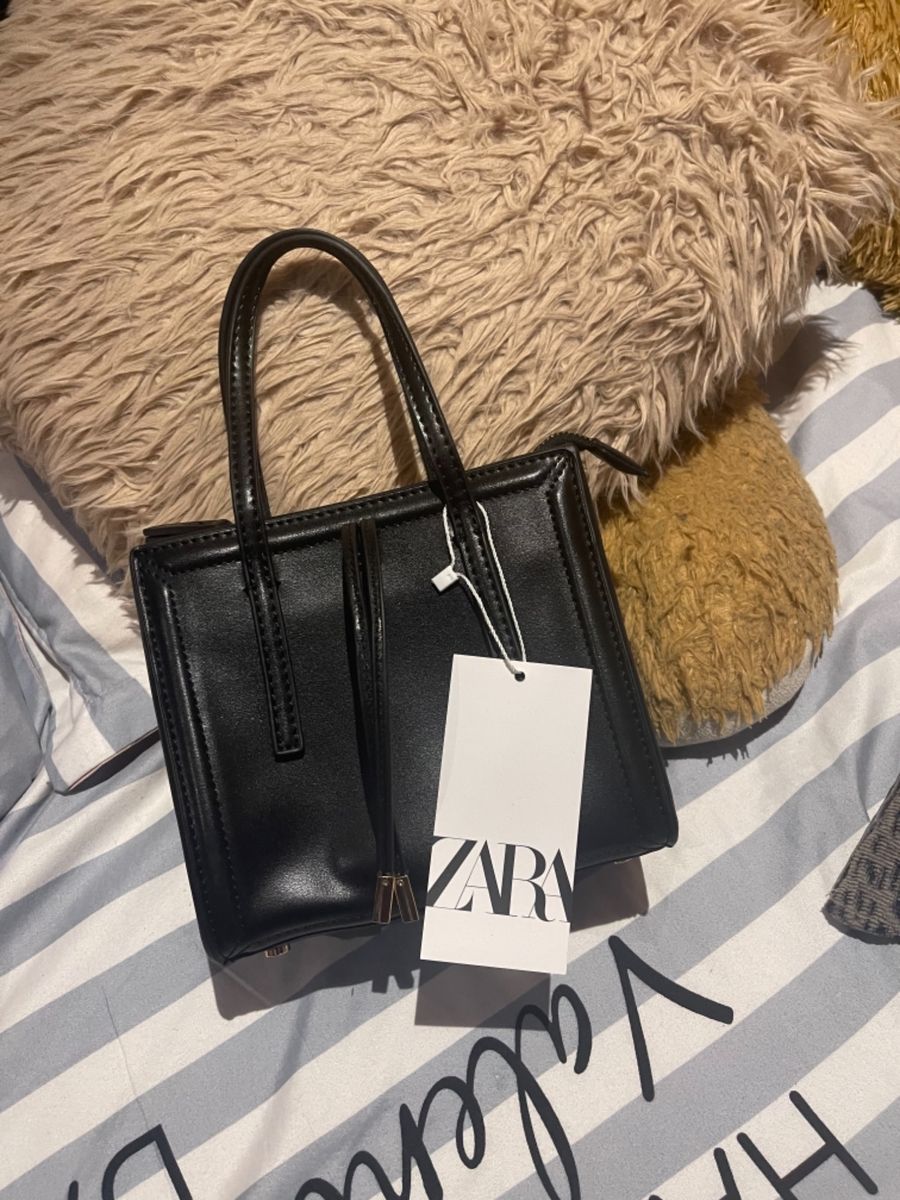 Zara knotted mini city bag hotsell