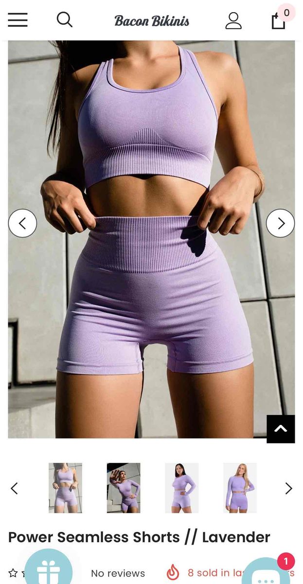 Power Seamless Leggings // Lavender – Bacon Bikinis