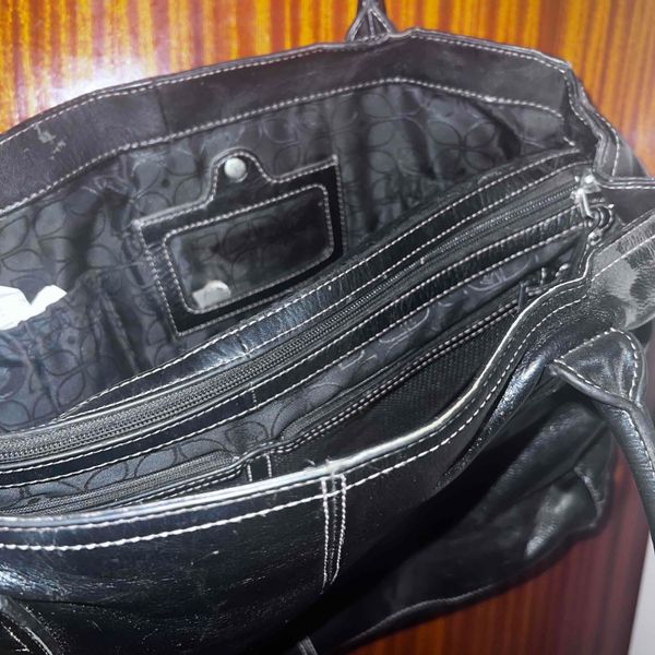 Women Fossil laptop bag black Yaga SA