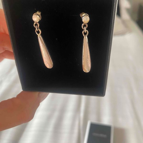 Teardrop earrings store american swiss