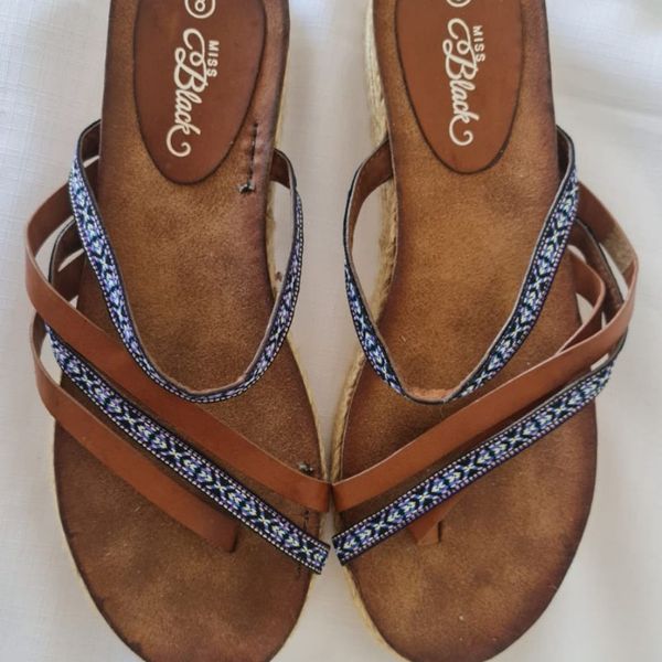 Miss black best sale sandals