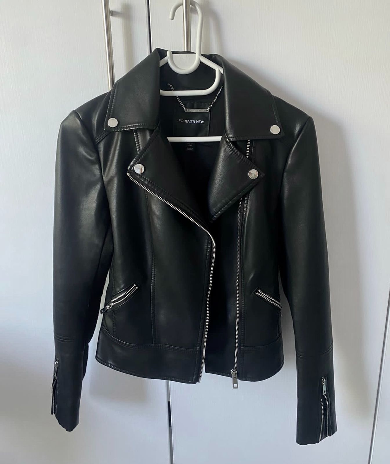 Forever New | Jackets & Coats | Forever New Charlie Faux Leather Leather  Jacket | Poshmark