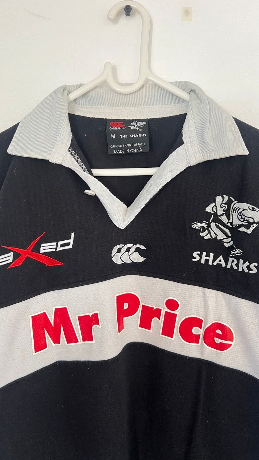 Men | Sharks Canterbury Rugby Jersey | YAGA