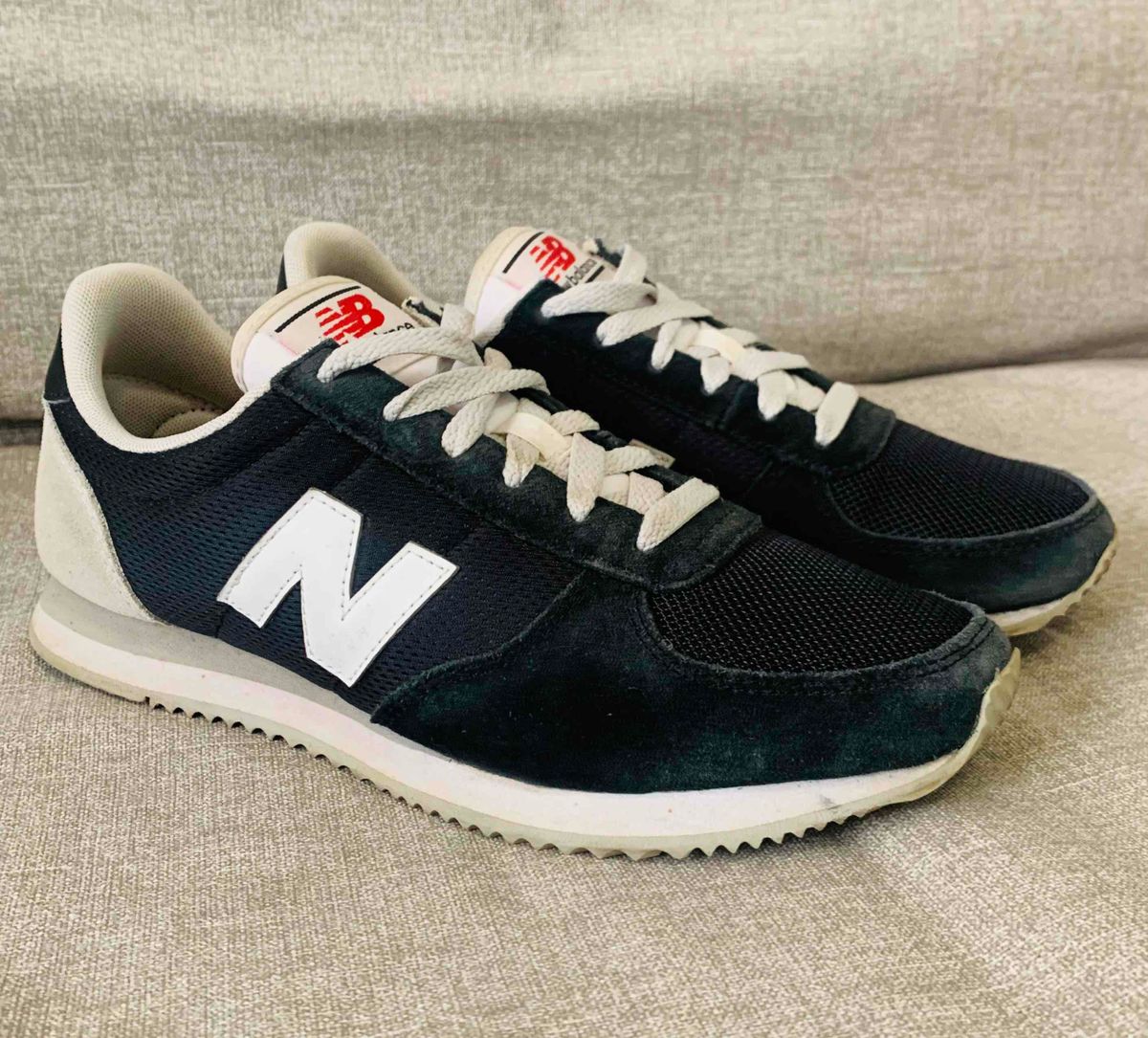 New Balance sneakers. Unwanted gift that ended up being too small. Great condition. Regular retail p