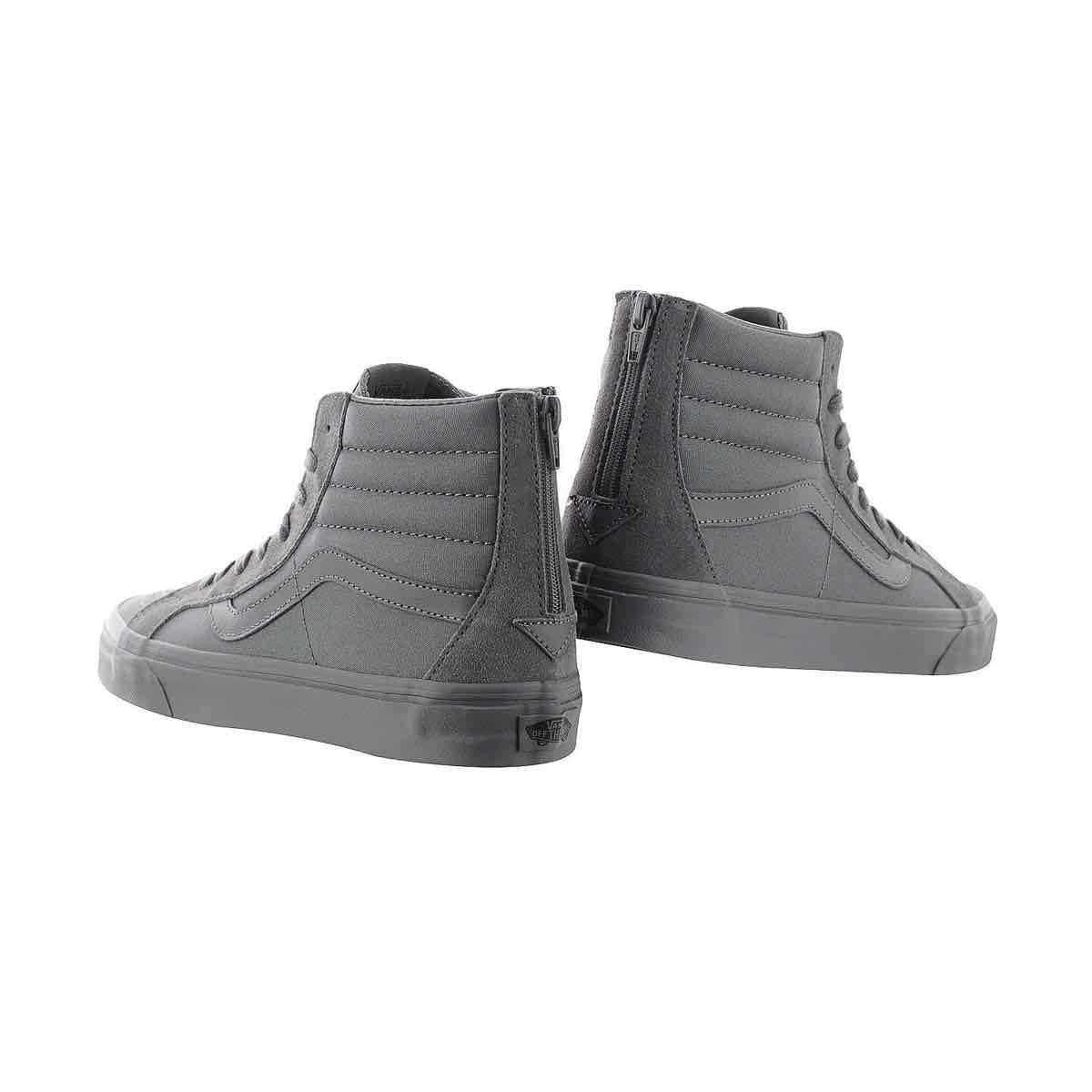 Women Vans Sk8 Hi Reissue Grey Zip Sneaker bo Yaga SA