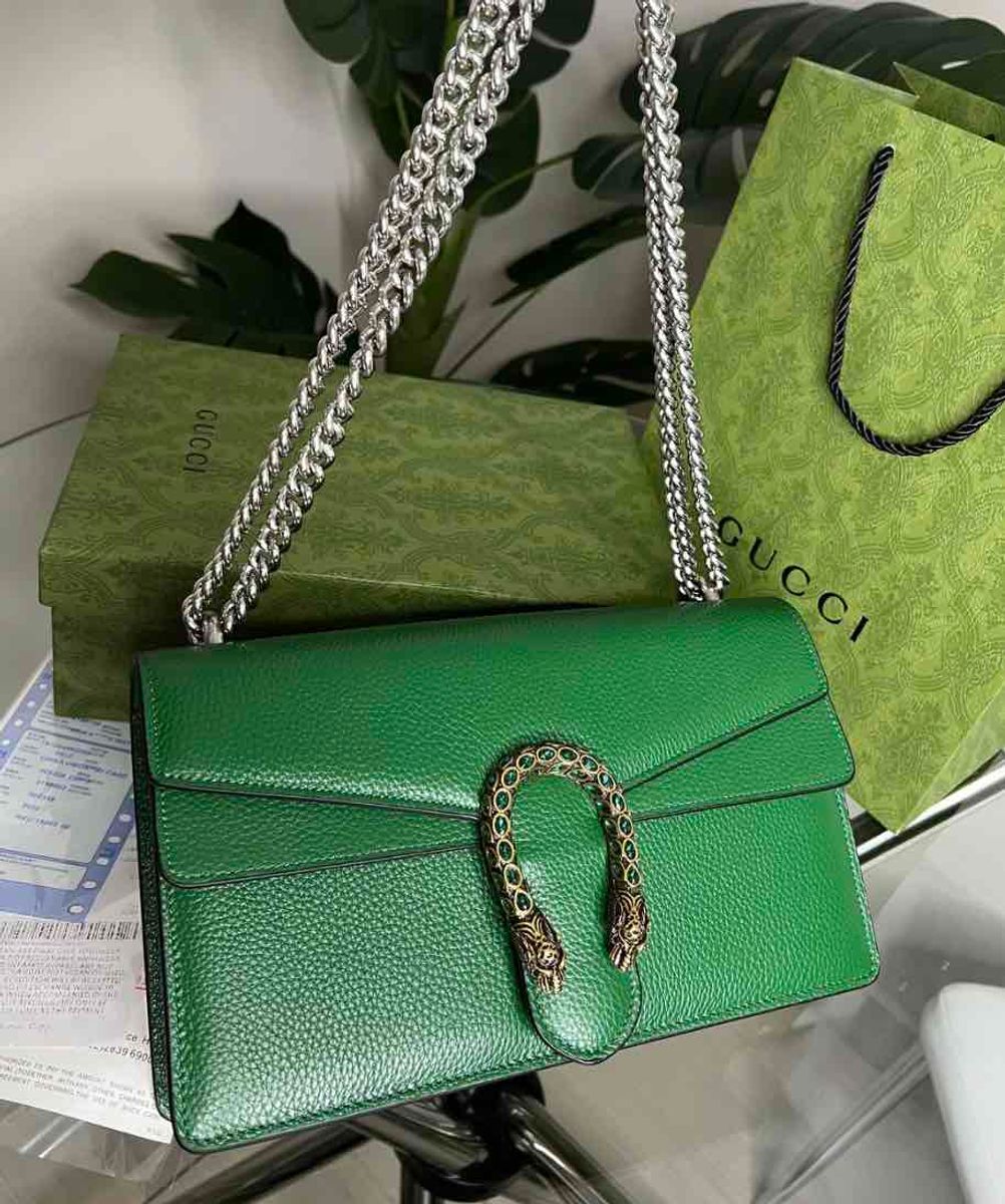 Women Gucci Diagnosis Crystal bag Emerald Yaga SA