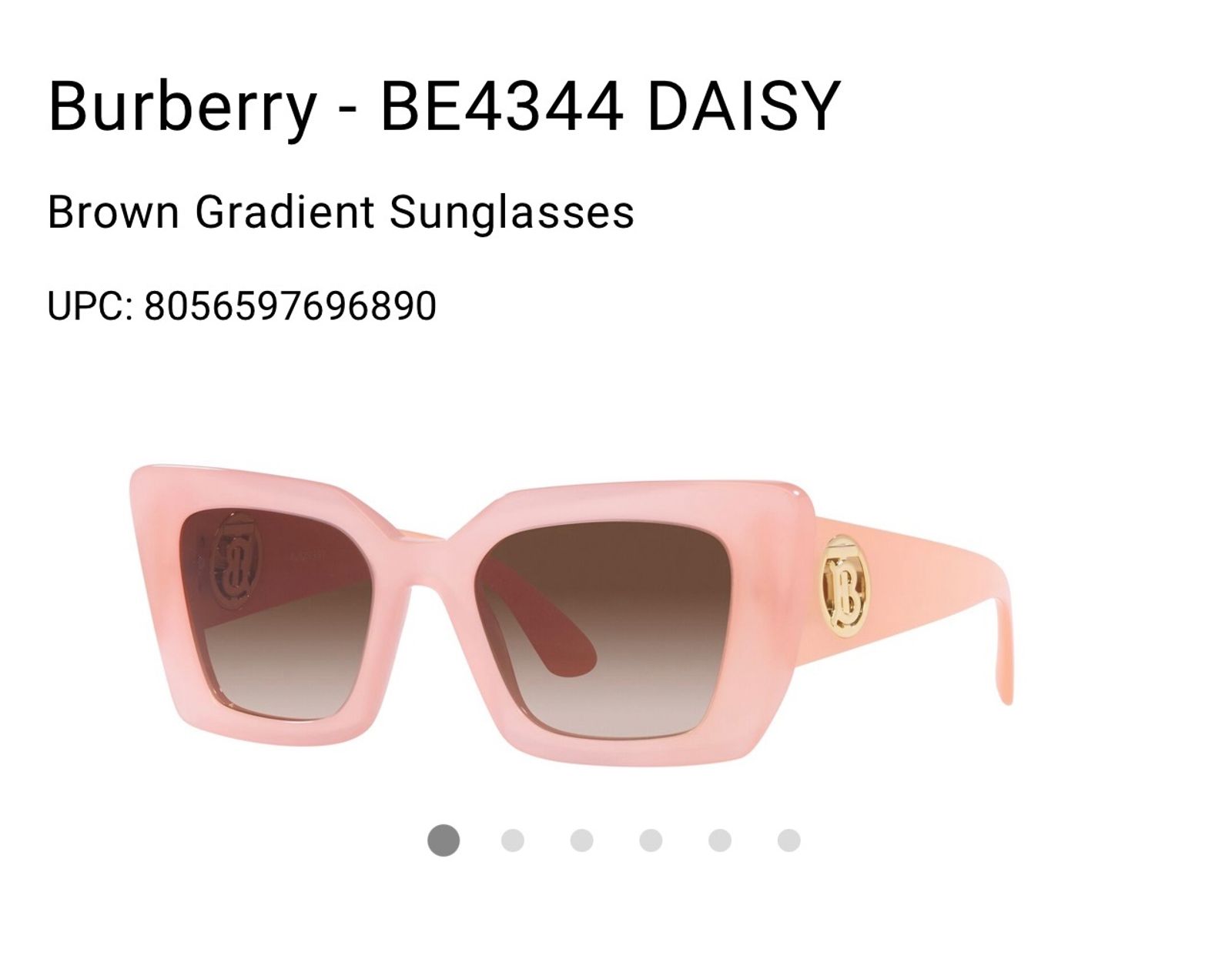 Women | Burberry Daisy sunglasses | Yaga SA