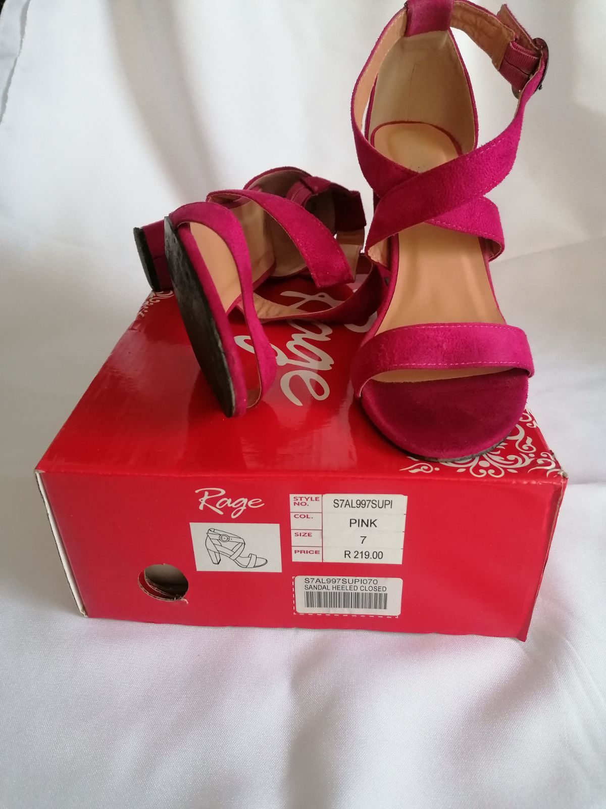 Rage heels clearance and prices