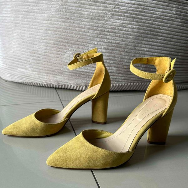 Yellow Heels Zando Heels For Sale Fashionable Shoes Zando Heels