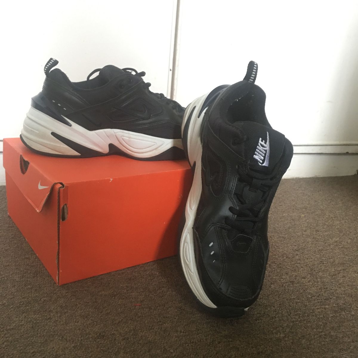 M2k tekno hot sale black on feet