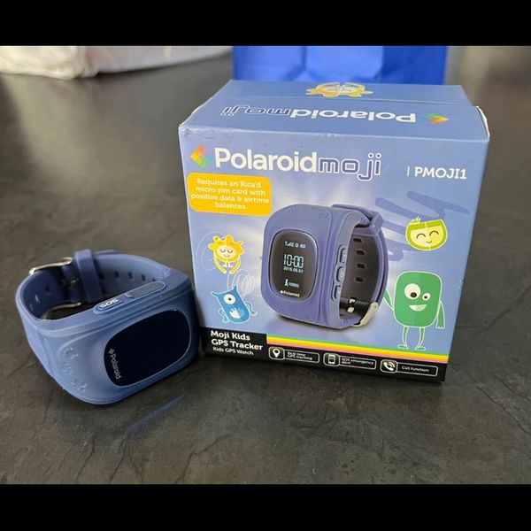Polaroid moji kids sales gps tracker watch