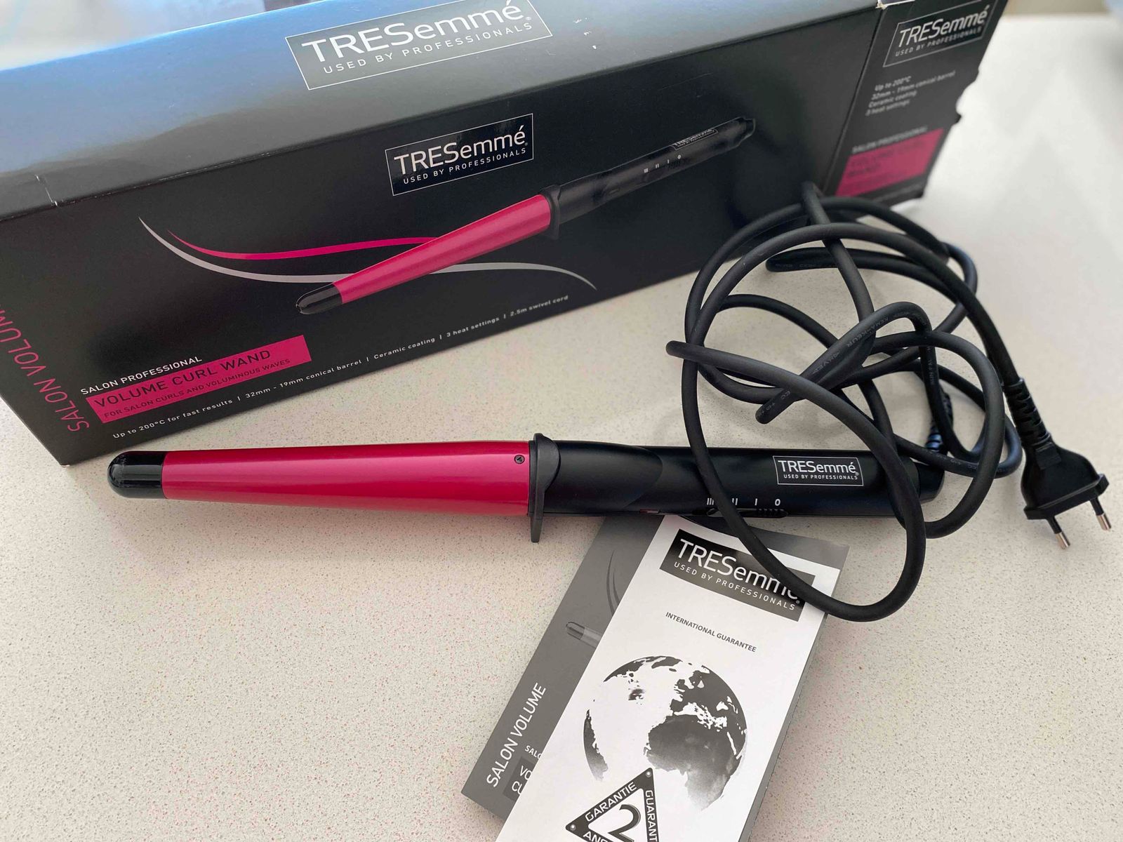 Keratin Tresemme Perfectly Undone Waving Wand Tresemme Volume