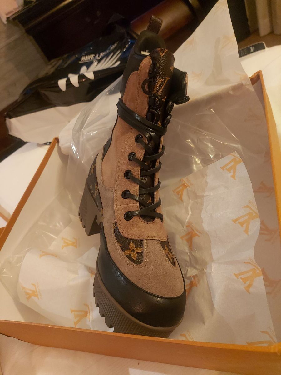 These Louis Vuitton Hiking Boots Are Good  Louis vuitton boots, Desert  boots, Louis vuitton combat boots