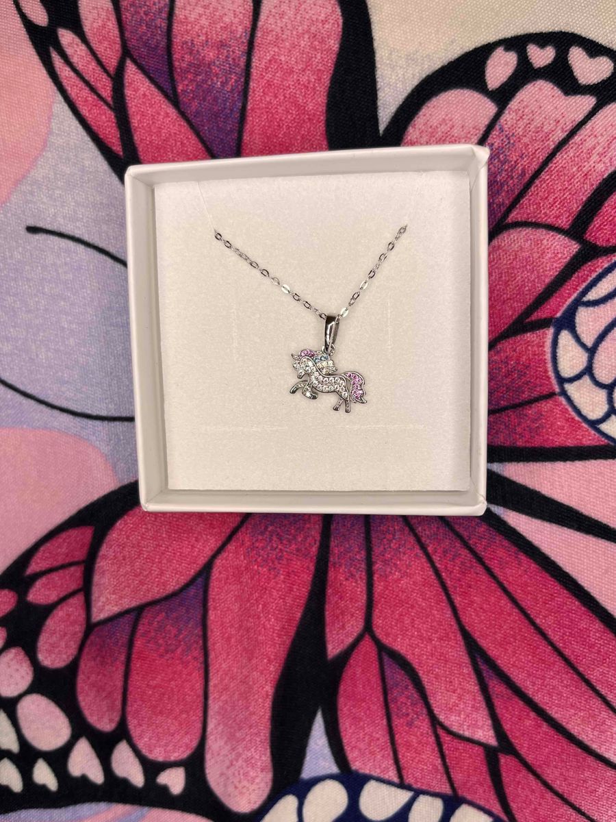 Kohls 2025 unicorn necklace