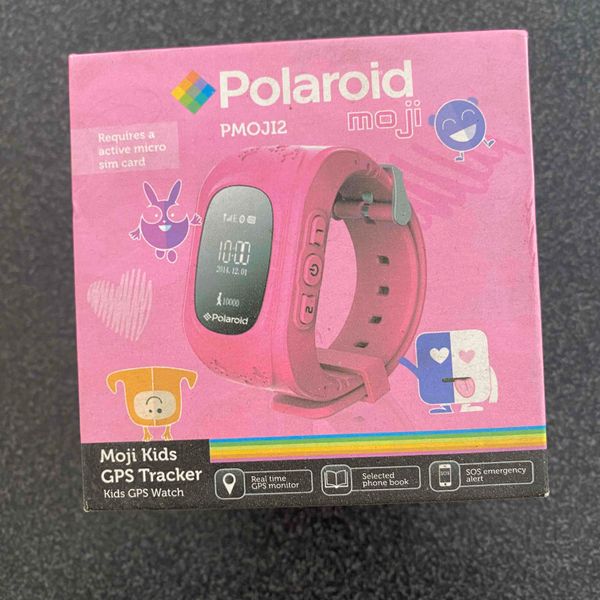 Polaroid moji kids sales gps tracker watch