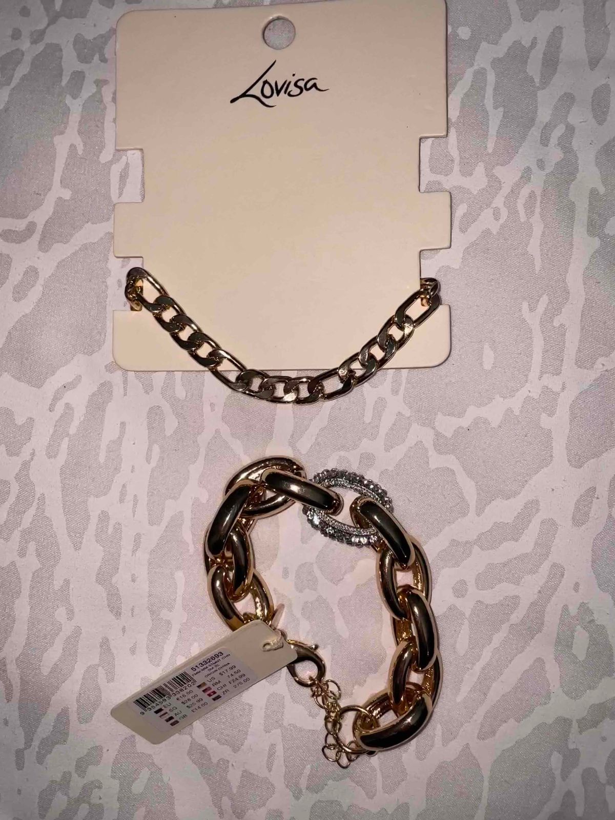 Mixed Metal Plated Bracelet Set  Lovisa