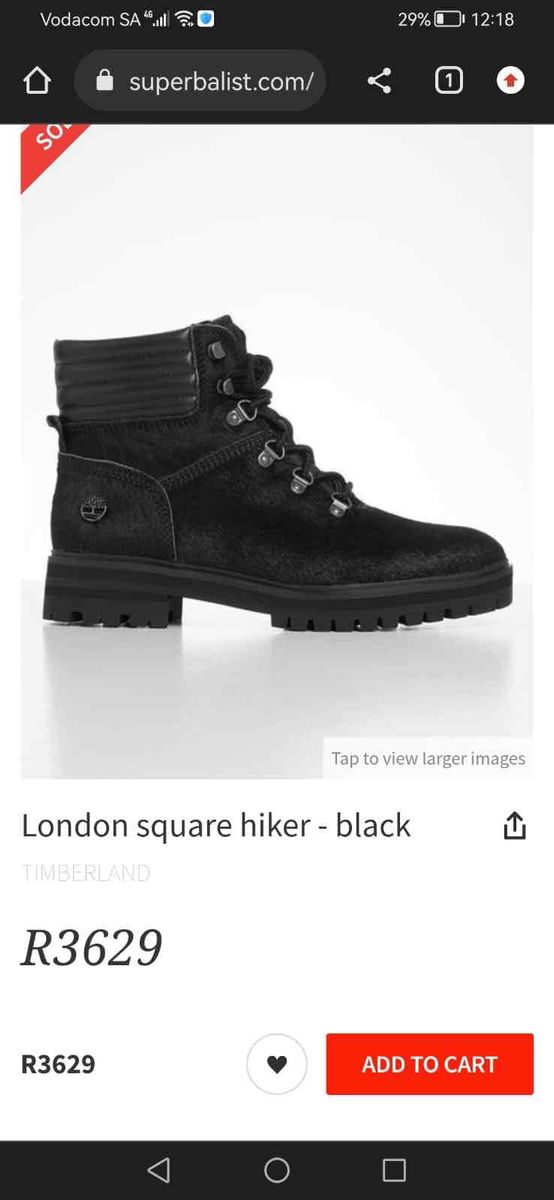 Timberland london square hiker leather welt size 6 still new worn for few times reason for selling i