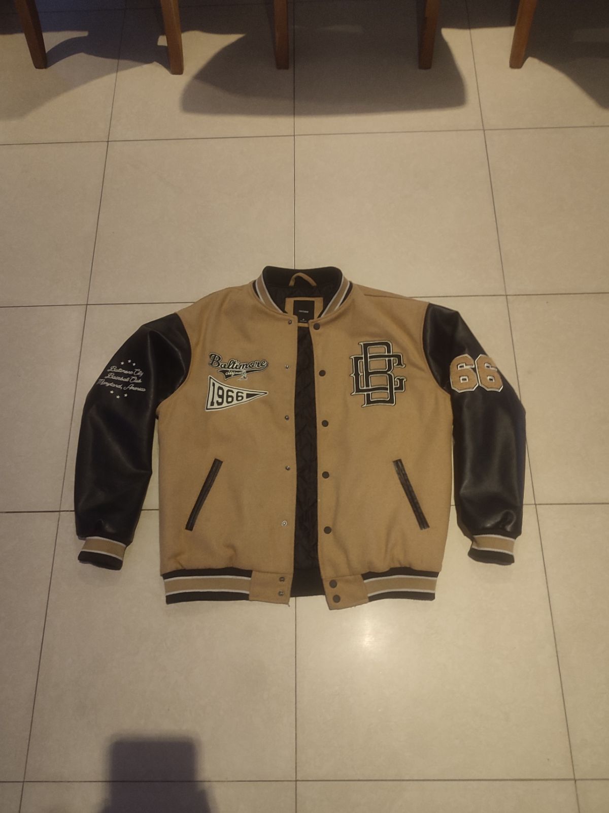 Men | Factorie Varsity Jacket | YAGA