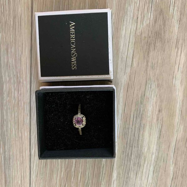 Amethyst rings american swiss deals