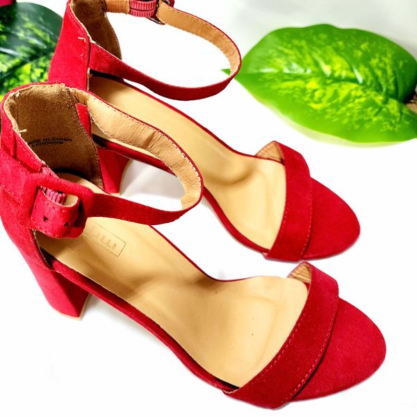 Women Mr Price Ladies Red Block Heel South Af YAGA