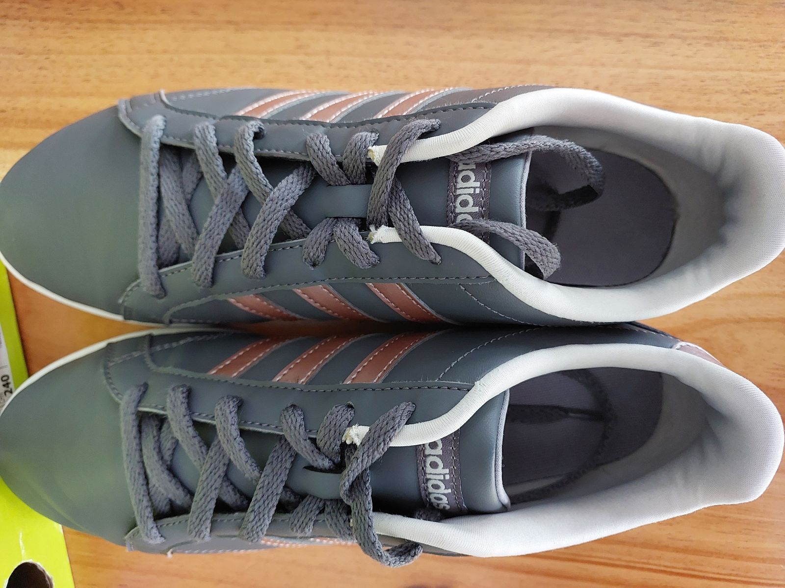 Women Adidas Neo VS Coneo QT Size Grey and YAGA