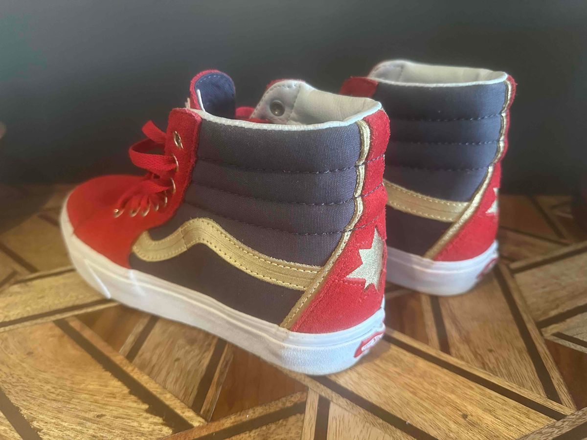 Women Marvel Vans. Worn once paid R1350 for Yaga SA