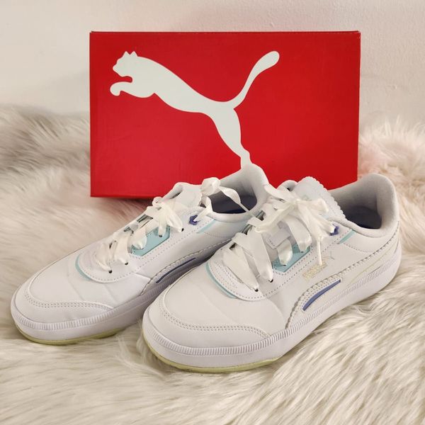 Puma thunder spectra womens top white