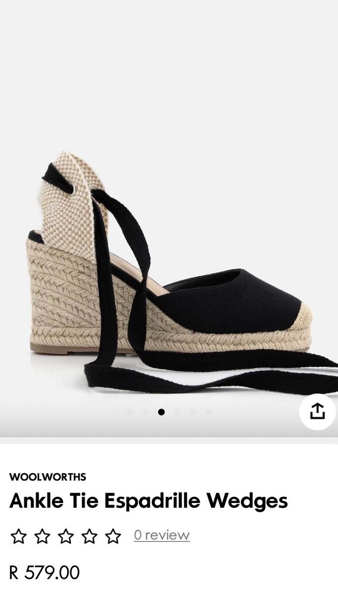 Woolworths 2025 wedge sandals