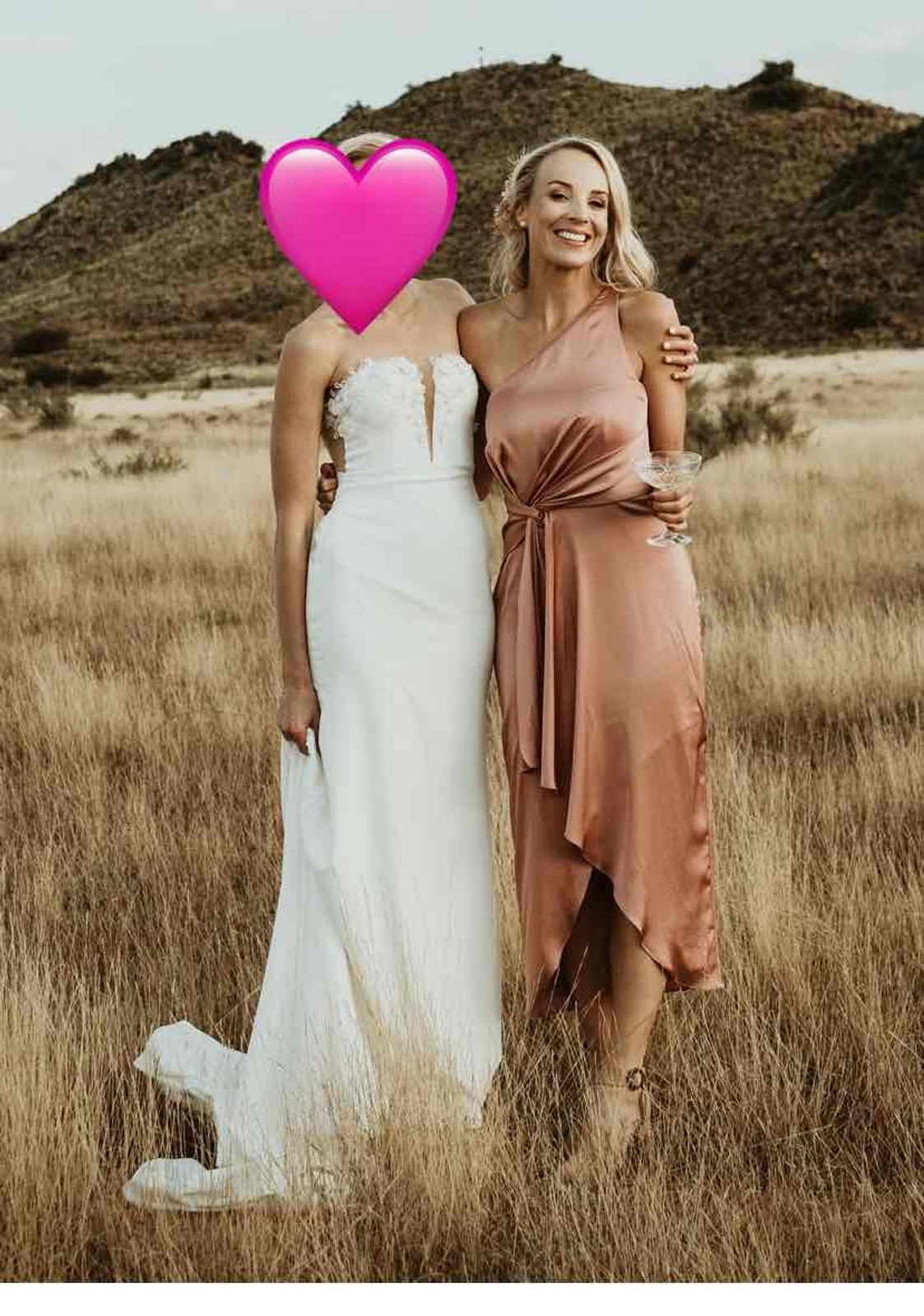 Women Forever new dusty pink dress worn once Yaga SA