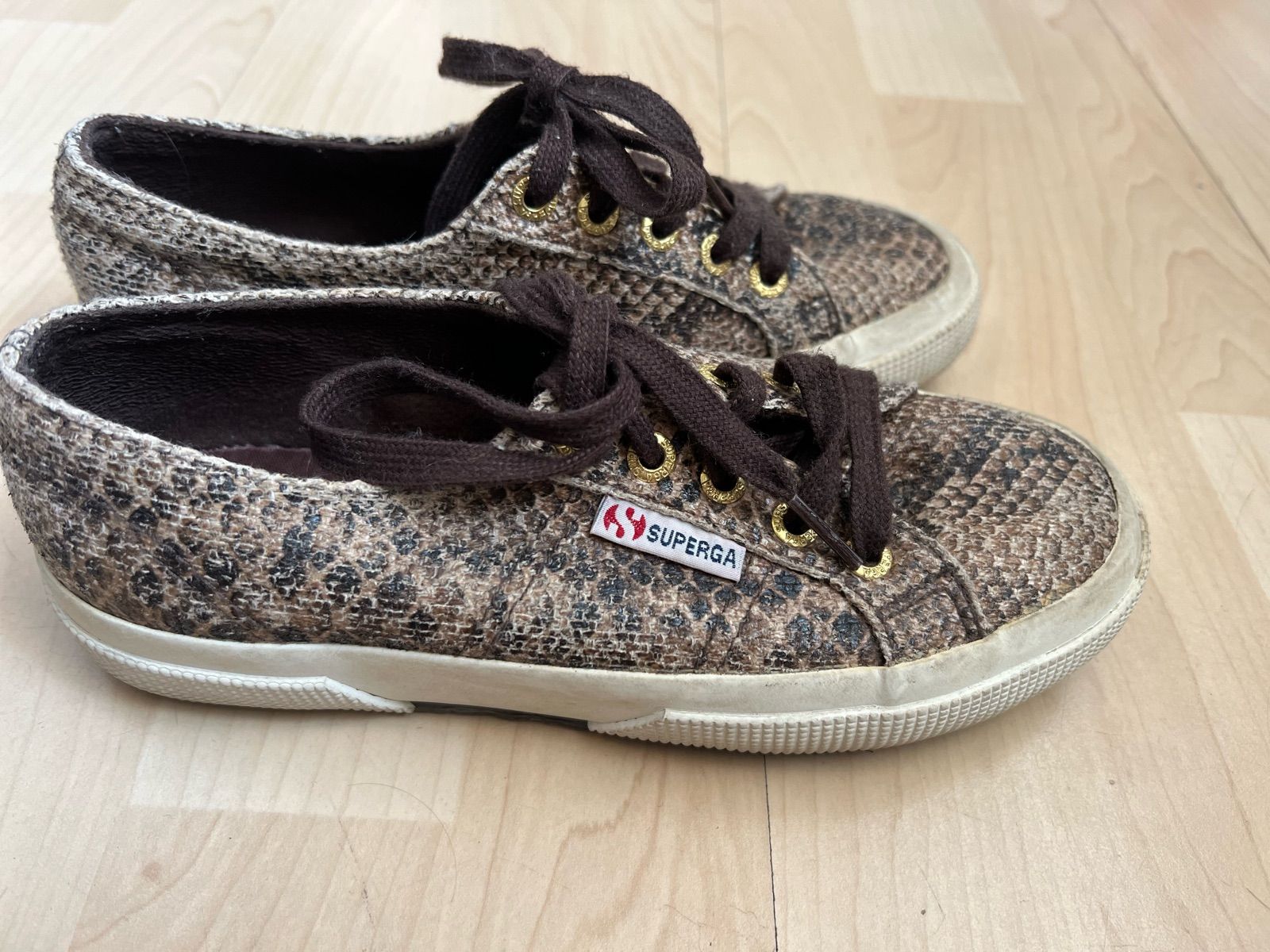 superga snakeskin