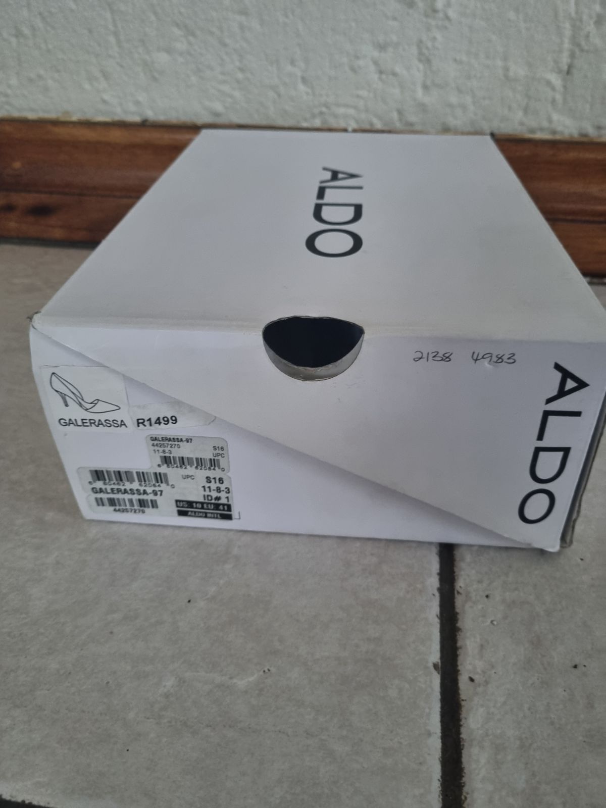 Aldo hot sale shoe box