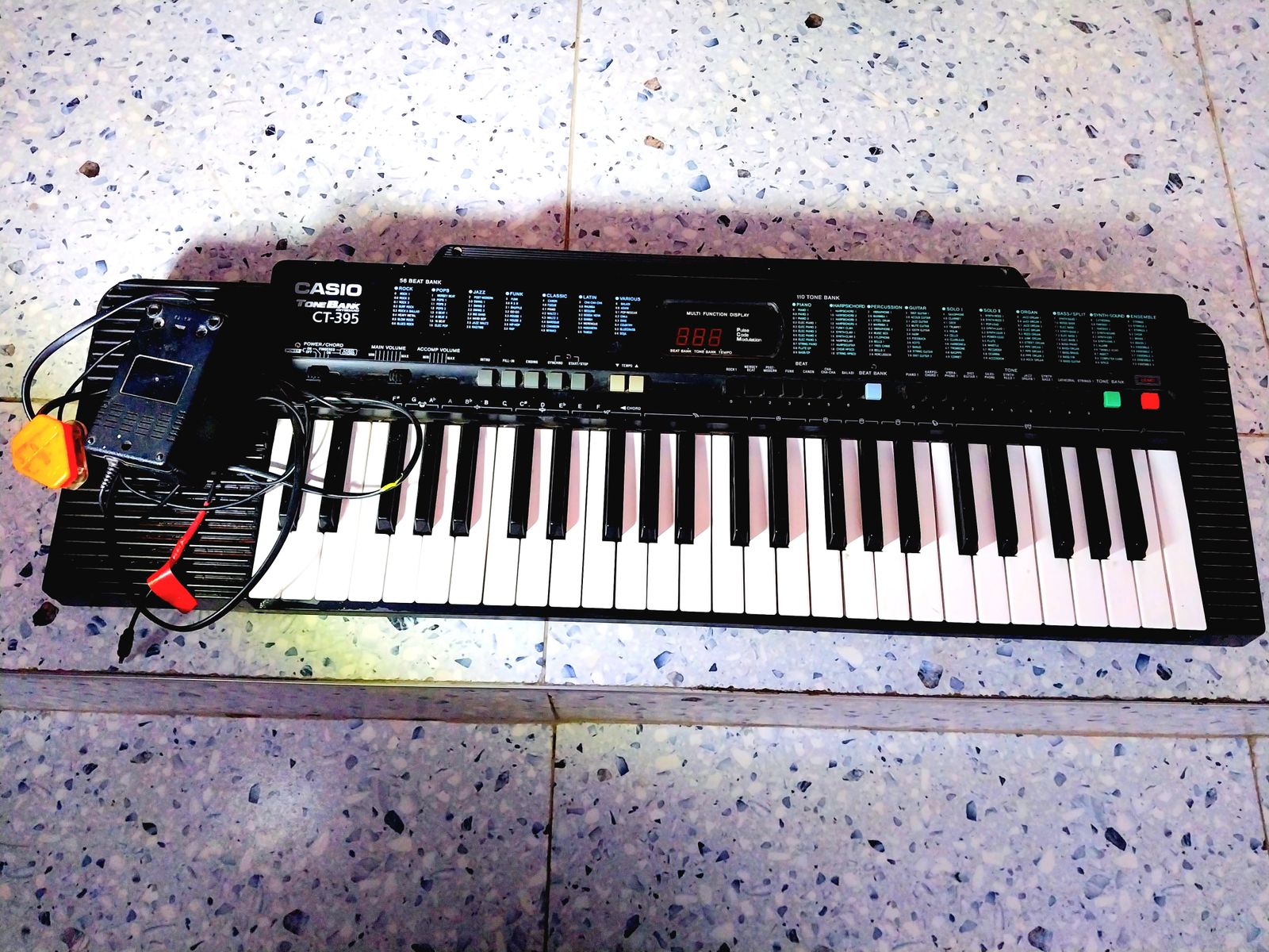 Casio tone bank ct 395 hot sale