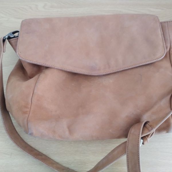 Old khaki leather bags 2025