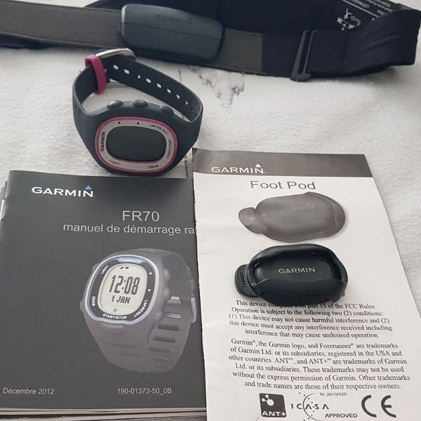 Garmin fr70 watch sales