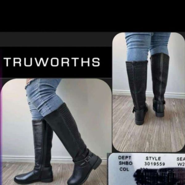 Truworths knee sale high boots