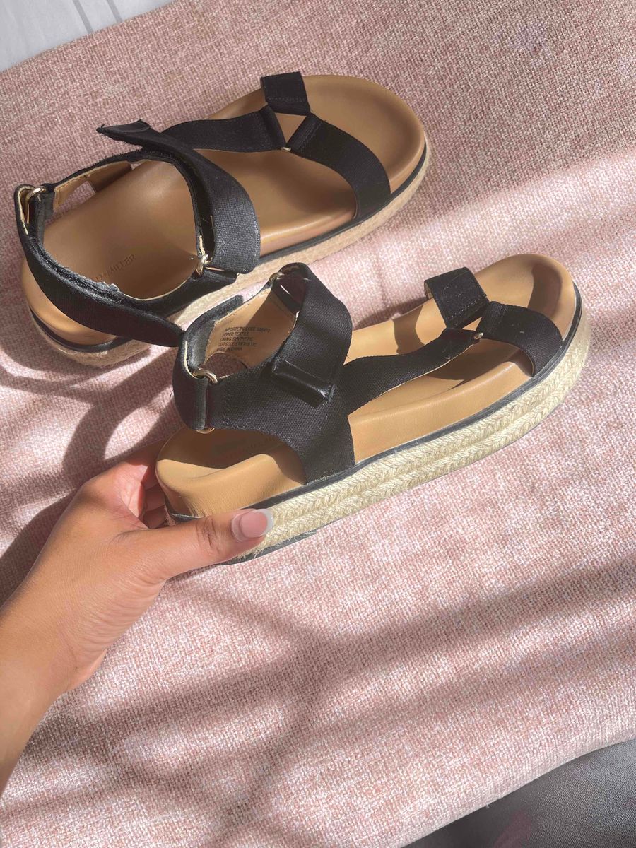 Agnes quarter strap espadrille top sandals