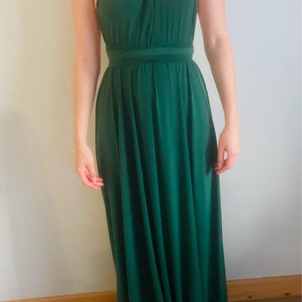 Women | Emerald Green infinity dress. Style it | YAGA Women | Emerald Green infinity dress. Style it | YAGA