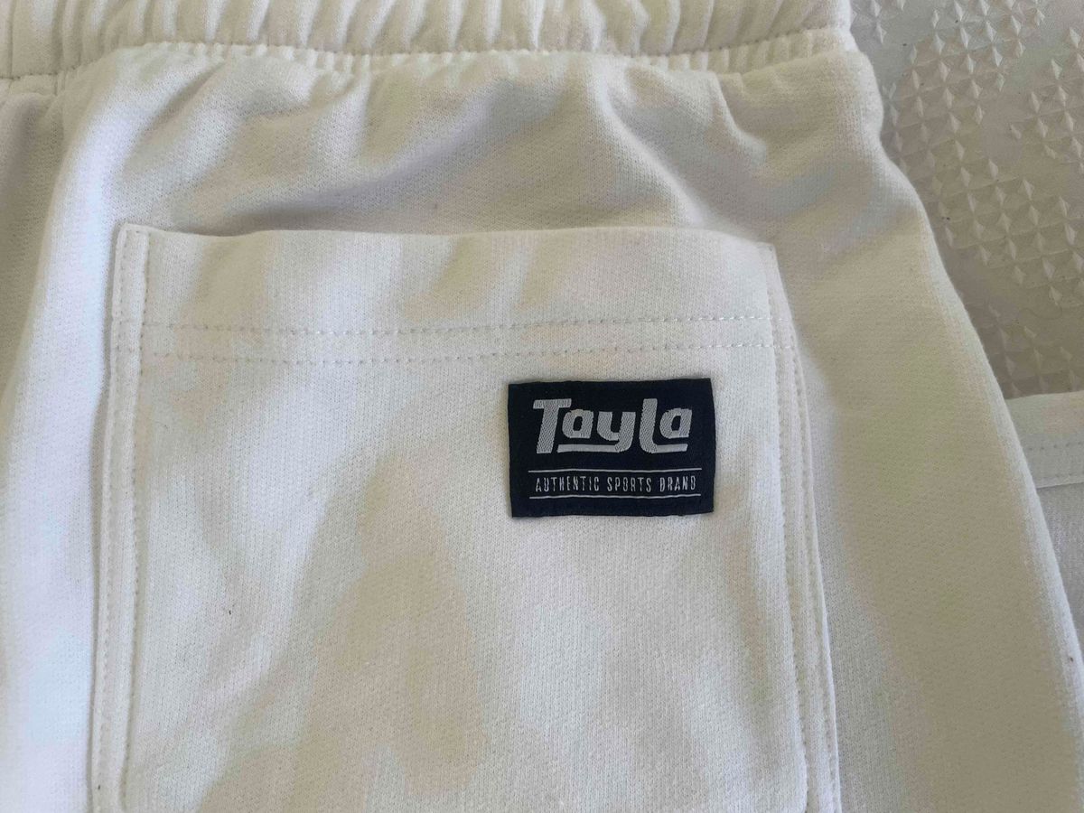 Women, Tayla Sportswear - white sweat pants wi