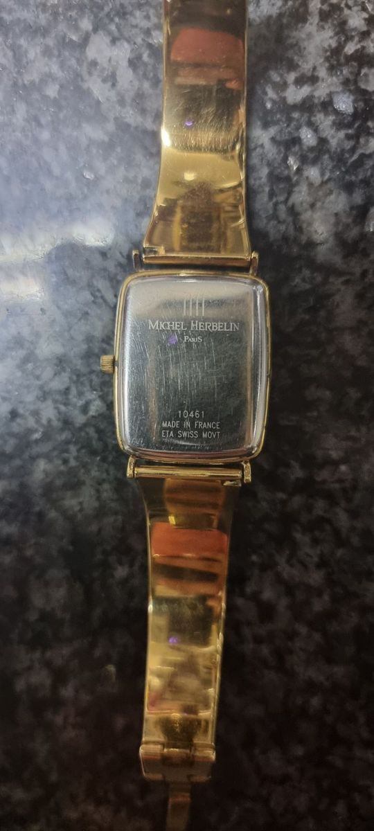 Michel herbelin 2025 gold watch