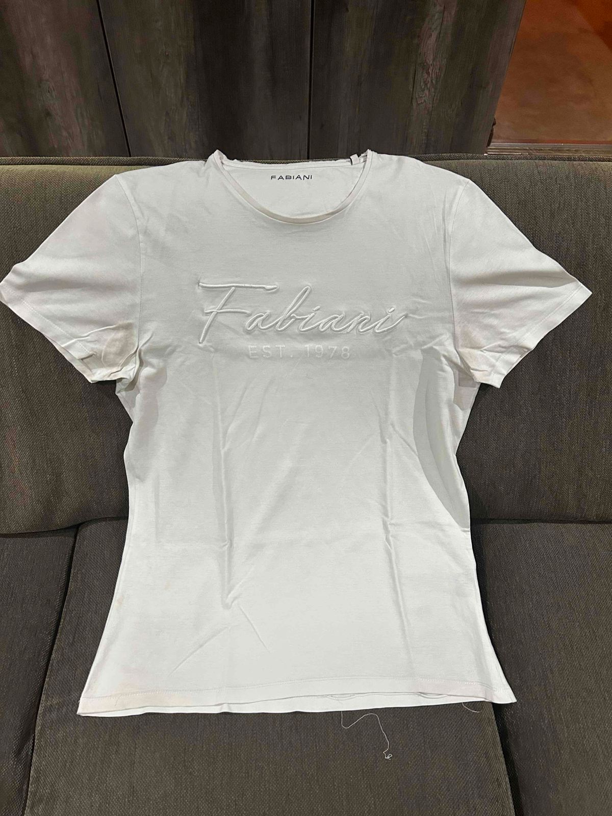 Men Original Fabiani T-Shirt • White • Medi YAGA