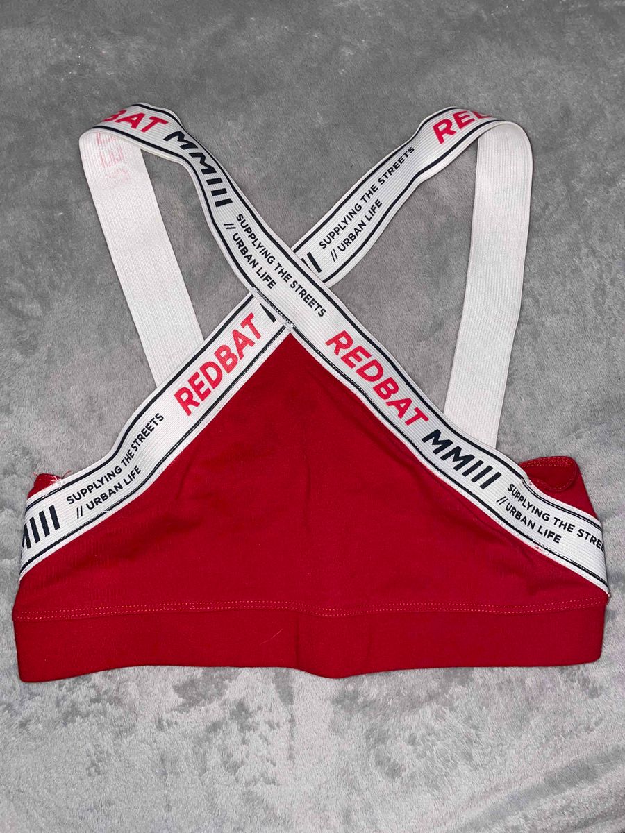 Women, Redbat red sports bra