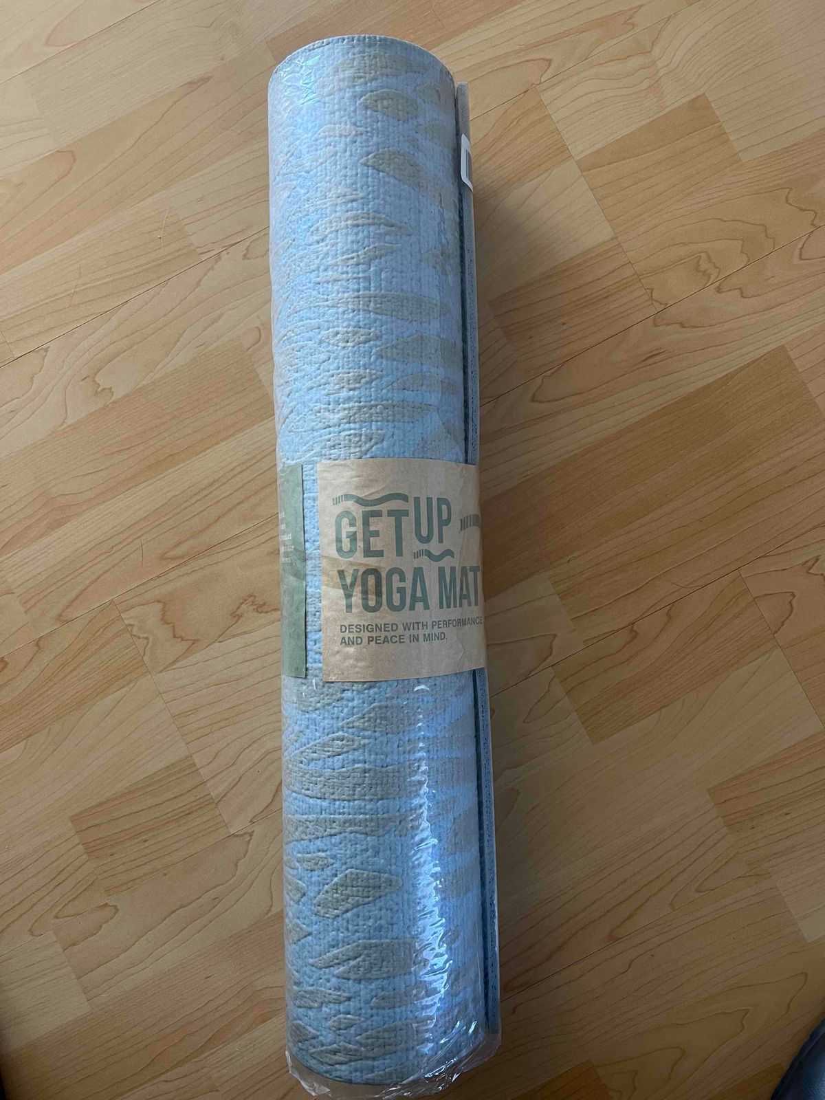 Sports Leisure GetUp 6mm PVC Yoga Mat Blue The GetU Yaga SA