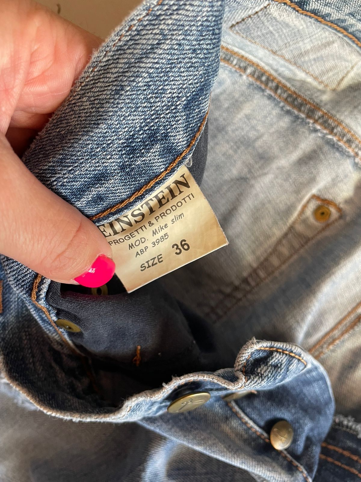 Men Absolut Joy mens jean Einstein style Si YAGA