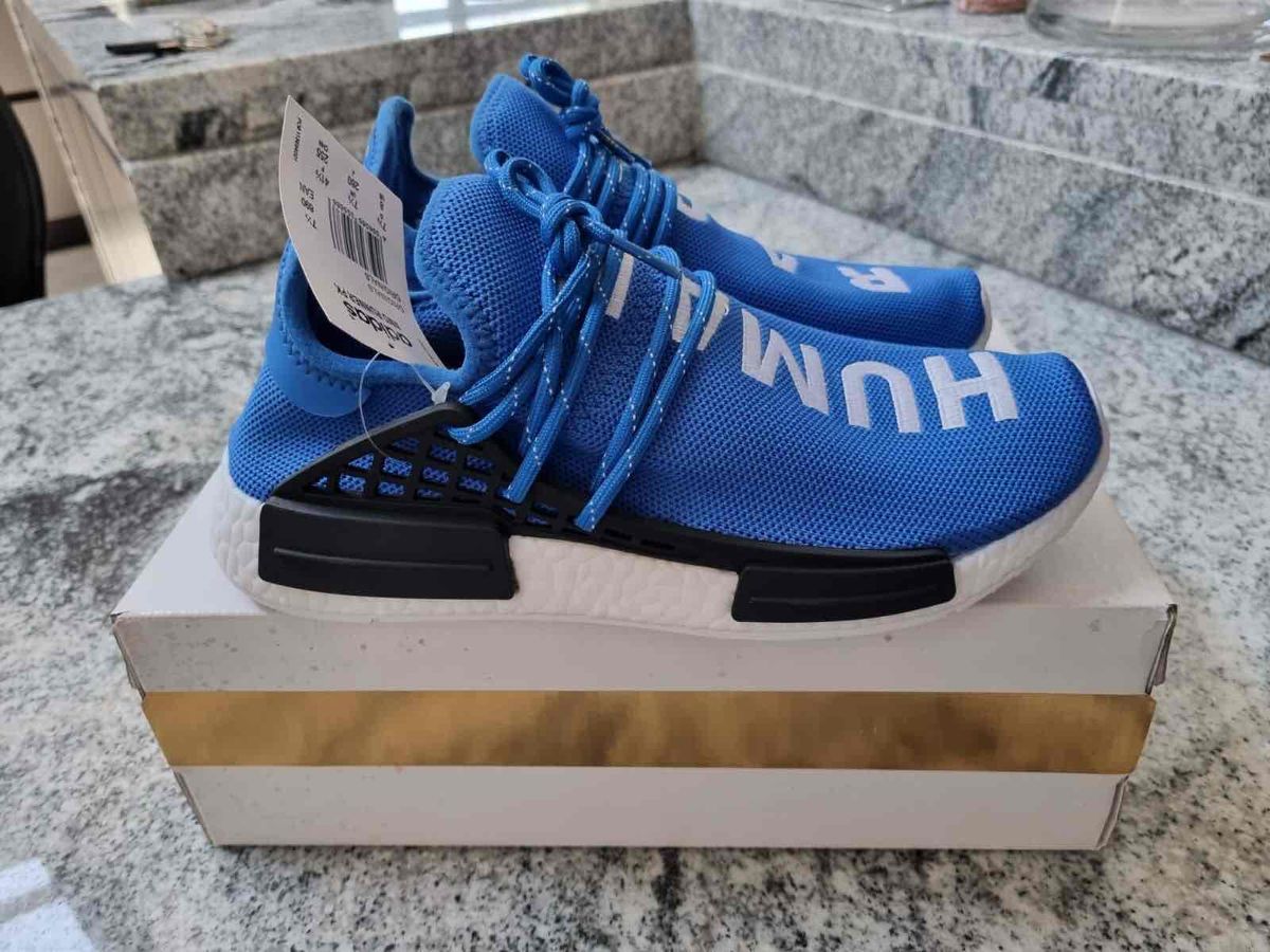 Adidas nmd human race blue shop