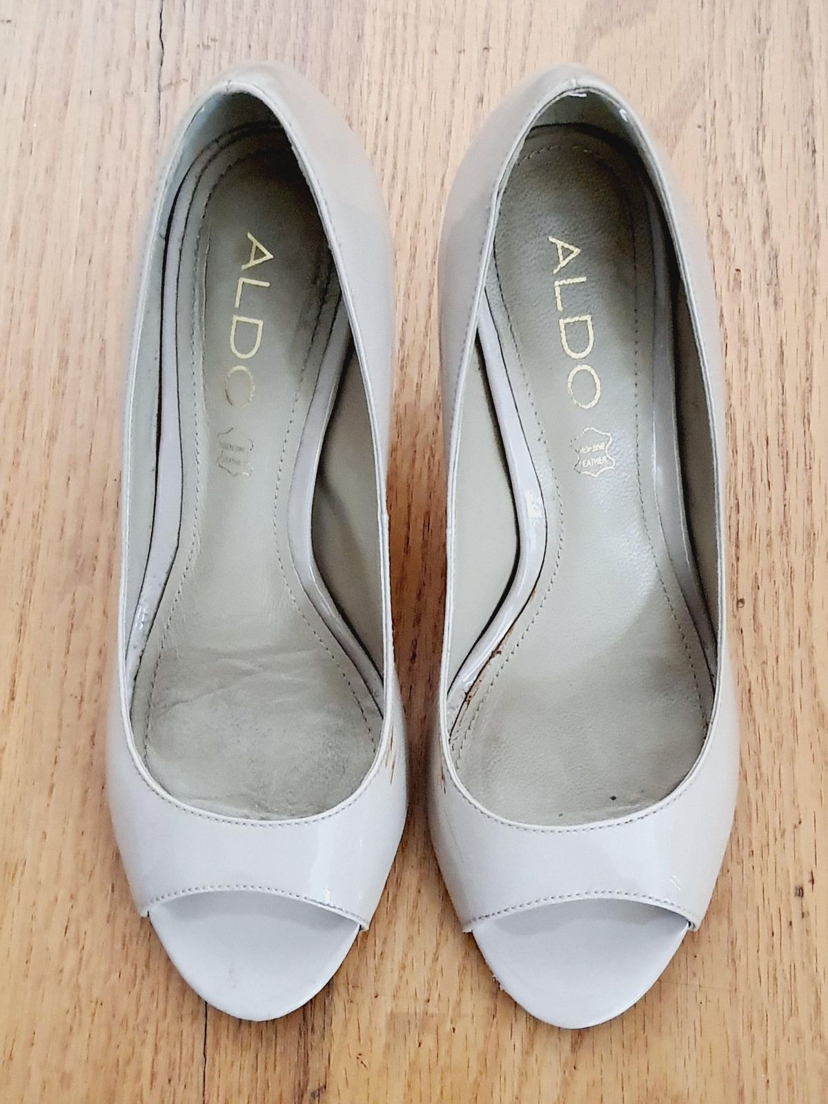 Aldo peep toe outlet heels